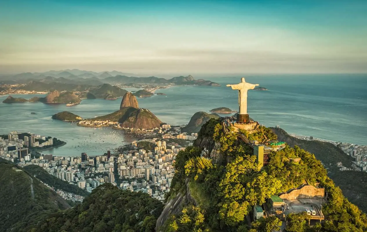 Rio de Janeiro at golden hour