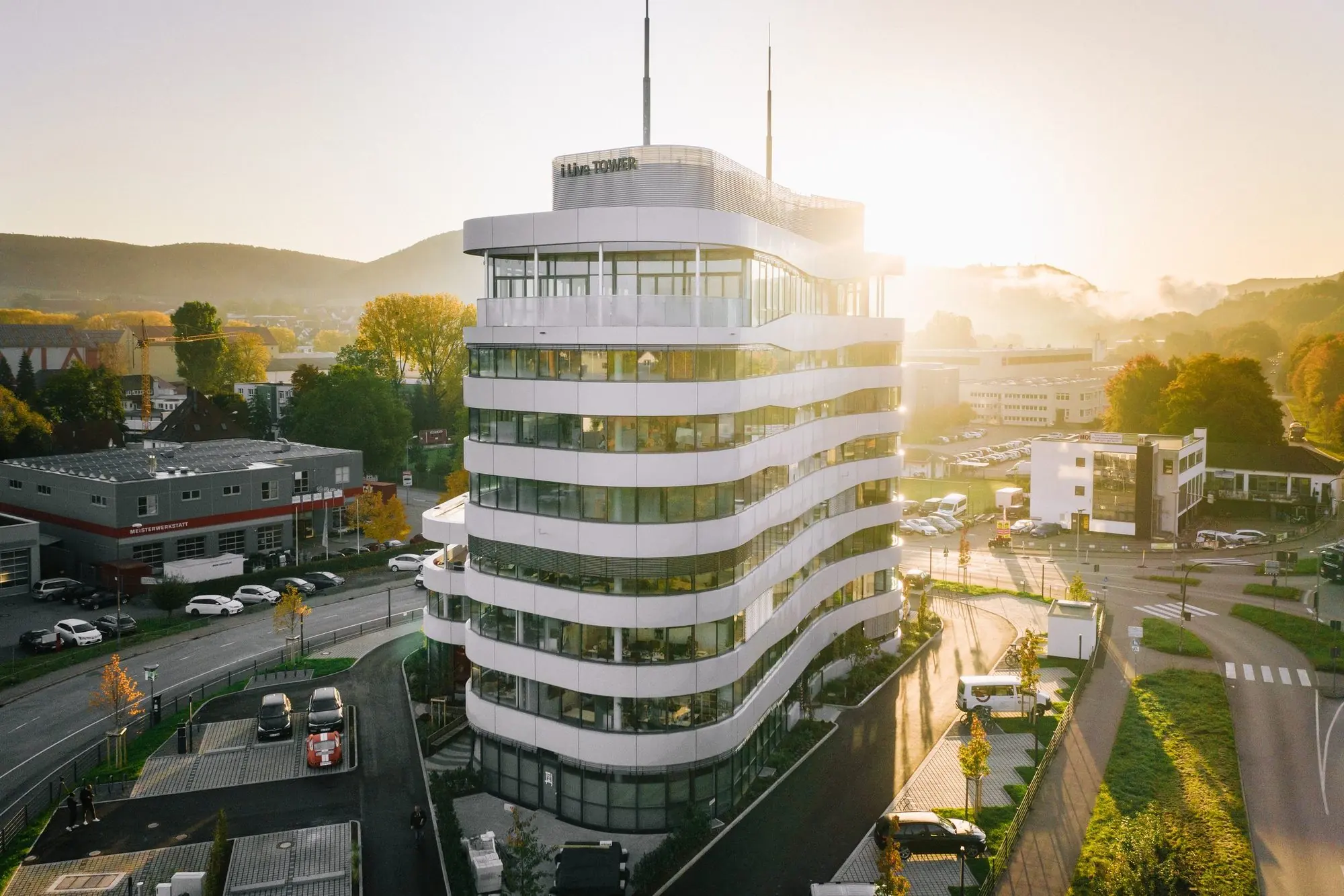 i Live tower architecture